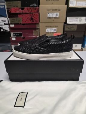 GUCCI RHOMBUS (CALFSKIN) SLIP-ON